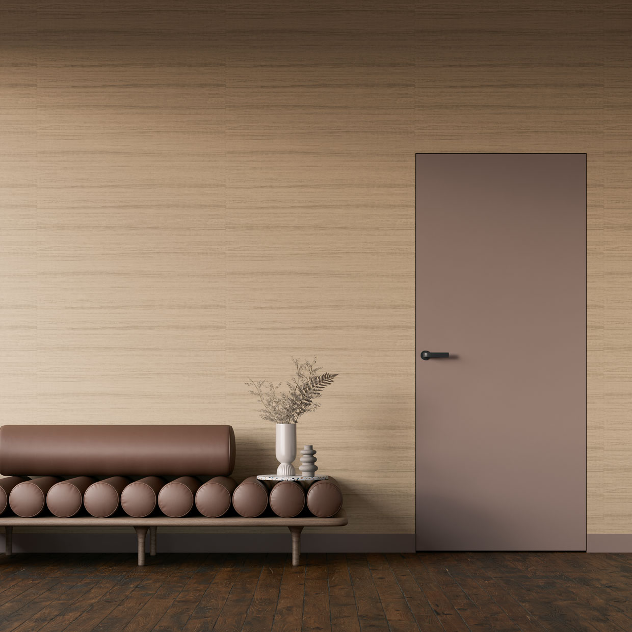 Обои Loymina Terra Veneer TER2 002 10,05×1 фото в интерьере